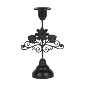 แท่นวางเทียนเหล็กสำหรับตกแต่งโต๊ะคุณภาพสูงดีไซน์หรูหราพร้อมการตกแต่งที่หลากหลายเหมาะสำหรับงานแต่งงานและที่บ้าน - Product Image 2