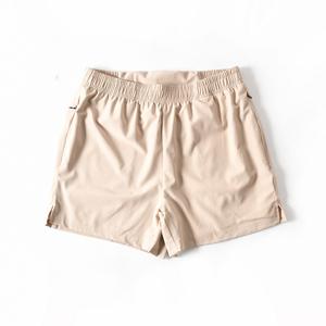 Nouveaux shorts de sport deux pièces pour hommes, élastiques, respirants, tricotés, unis, décontractés, pour le fitness et le quotidien - Product Image 2