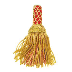 Insignias Hamza OEM Personalizadas de Alta Calidad con Borlas de Oro, Flecos Metálicos Religiosos Ecológicos al por Mayor para Prendas Hechas a Mano - Product Image 4