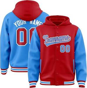 Chaqueta de Invierno Cálida y Cómoda para Hombre, Estilo Letterman, con Cuello Alto, Logotipo Frontal, Resistente al Viento, Ecológica, de Alta Calidad a un Precio Razonable - Product Image 1