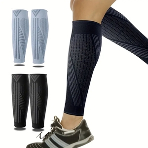 Calf <b>Compression</b> Sleeves For Both <b>Men</b> And Women, Featuring Footless Design Adult Fitness Safety Wear BY AMAZING INDUSTRIES - Product Image 1