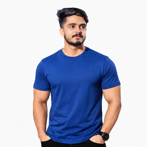 Vente directe d'usine, t-shirt décontracté, nouvelle collection, haute qualité, vente en gros, vêtements pour hommes, manches courtes, t-shirt 100% coton - Product Image 1