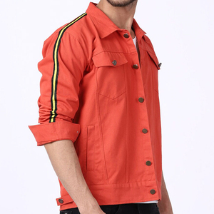 Veste en jean décontractée pour hommes, respirante, pour la saison hivernale, prix de gros abordables, vêtements de fitness réguliers, vestes en jean pour hommes - Product Image 2