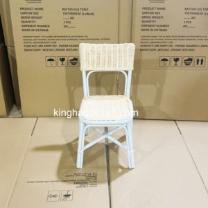 Sillas Infantiles de Ratán Hechas a Mano, Más Vendidas, para Empresas de Alquiler, Fiestas de Cumpleaños, Bodas, Eventos, Fábrica de Muebles - Product Image 3