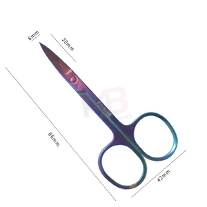 Tijeras de Manicura Multifuncionales de la Mejor Calidad 2026, Tijeras Pequeñas y Coloridas para Recortar Cutículas de Uñas de MAGMA BEAUTY - Product Image 4