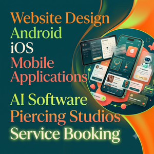 ออกแบบเว็บไซต์ แอปพลิเคชันมือถือ Android iOS ซอฟต์แวร์ AI บริการจองร้านเจาะหู ร้านค้าออนไลน์ WordPress Shopify อีคอมเมิร์ซ - Product Image 3