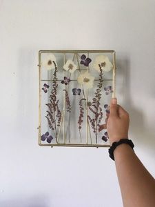 Cadre photo suspendu en verre et métal pour décoration murale, avec verre sur 2 côtés, cadres décoratifs personnalisés - Product Image 2