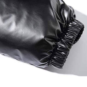 Fabricante de Ropa Personalizada, Chaqueta de Invierno para Hombre, Estilo Urbano, Chaqueta Cortavientos con Revestimiento de PU Termoactivo - Product Image 5