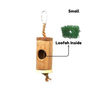 Juguetes Ecológicos de Bambú para Pájaros con Comida Oculta, Suministros para Aves - Product Image 2