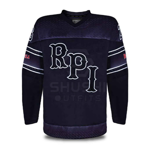Maillot de hockey sur glace OEM ODM de haute qualité, maillot de hockey sur glace personnalisé avec logo, maillot de hockey sur glace pour homme de la meilleure qualité - Product Image 2