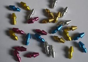 Leurres de pêche en aluminium de haute qualité Non standard usinage chromé finition miroir - Product Image 2