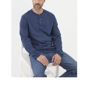 เสื้อไหมพรมคอกลมแขนยาวคุณภาพสูงราคาส่งสำหรับผู้ชาย - Product Image 5