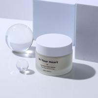 [In Your Heart] Crème apaisante hydratante pour le visage, soin quotidien pour peaux sensibles, formule hydratante apaisante