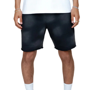 Pantalones Cortos para Hombre con Cordón Elástico en la Cintura, Estilo Desgastado por el Sol, Tela Suave, Ropa Urbana de Verano - Product Image 3