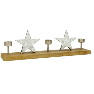 เทียนอลูมิเนียมที่น่าสนใจสีเงินสีทองหรูหราของขวัญระดับพรีเมียมสำหรับคริสต์มาสและการขึ้นบ้านใหม่สำหรับของตกแต่งและของตกแต่งบ้าน - Product Image 2