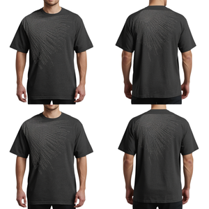 Camiseta Extra Grande con Pedrería de Lluvia de Meteoros, Precio al por Mayor, para Hombre, Ropa de Moda - Product Image 4