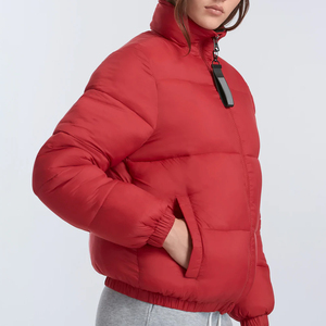 Chaqueta Acolchada de Moda para Hombre, Color Rojo, Estilo Urbano, Diseño Casual de Invierno, Impermeable, Transpirable, Relleno de Algodón - Product Image 3