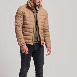 Veste bomber pour homme en toile à col montant, design personnalisé OEM de haute qualité, vêtements d'hiver, fabriquée au Pakistan - Product Image 4