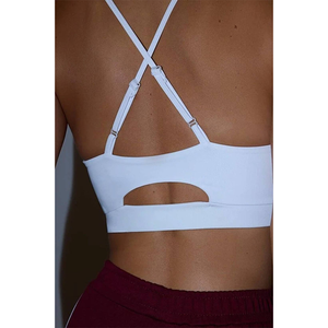 Sujetador Deportivo Personalizado para Yoga y Running, Ligero, Color Blanco, Alta Calidad, Top Deportivo para Mujer, Ropa de Entrenamiento - Product Image 6