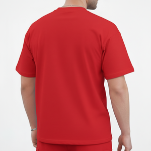 Conjunto Deportivo de Verano Unisex, 100% Algodón Tejido, Transpirable, Ligero, Informal, de Color Sólido, Cómodo, Estilo Urbano - Product Image 5