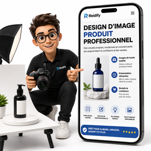 Création d'images de produits pour l'e-commerce et les exportateurs avec des visuels propres, confiance de l'acheteur et présentation AI Ready Pro - Product Image 1