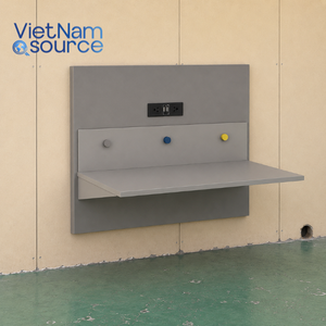 Solutions élégantes de mobilier de chambre pour l'hôtellerie Microtel, avec HPL décoratif et MDF de qualité commerciale, fabriqué au Vietnam. - Product Image 4