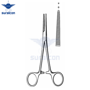 Pinza Arterial Crile Delicada de 14 cm / 5-1/2 Pulgadas con Dientes 1:2, Recta, Hemostática, Quirúrgica, de Acero Inoxidable Premium - Product Image 5
