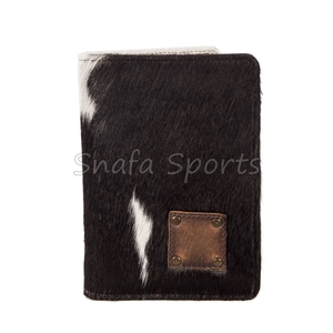 Portefeuilles en cuir de vachette sur mesure, design color block, porte-cartes assorti, deux styles de port, prix d'usine - Product Image 1