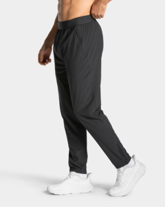 Private Label Men's Activewear Joggers Lightweight Gym <b>Pants</b> with Side Zipped Pockets Reflective Details Custom Sports Apparel - Product Image 1