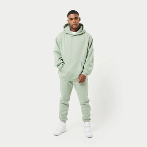 Sudaderas Personalizadas de Algodón de 400 GSM para Hombre, Sudadera Informal Extra Grande de Algodón, Impresión de Logotipo en Relieve para Unisex - Product Image 5
