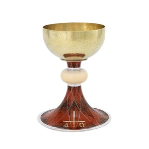 Trending Chalice Brass Color Also Customized With Etching Design Chalice is handmade high-quality brass church - Product Image 1