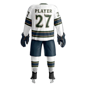 Uniformes de Hockey sobre Hielo para Adultos, 100% Poliéster, Transpirables, con Diseño y Color Personalizados, al Mejor Precio, Servicio OEM - Product Image 3