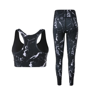 Ensemble de yoga pour femmes de haute qualité, 2 pièces, vêtements de sport tendance, taille élastique, ensemble de yoga personnalisé, ensembles de yoga pour femmes, vêtements de sport pour la salle de sport - Product Image 2
