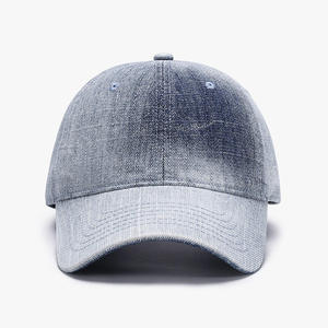 Classical Washed <b>Caps</b> Custom Logo Two Tone Solid Color <b>Plain</b> Blank 6 Panel <b>Cap</b> Breathable Unisex Waterproof OEM Washed <b>Caps</b> 2026 - Product Image 3