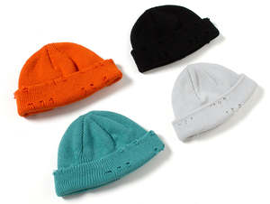 RAO CRAFT EXPORTS Gorro Docker de Punto Desgastado Personalizable con Borde Enrollado, Gorro Unisex de Invierno para Exteriores, 100% Acrílico, Estilo Urbano - Product Image 5