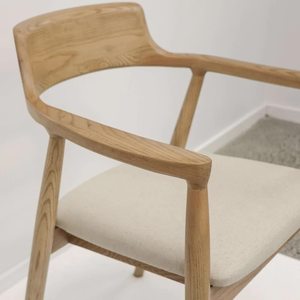 Chaise de salle à manger moderne en bois massif, design personnalisé, pour restaurant, hôtel, maison, fabricant en gros, OEM, ODM, qualité export - Product Image 5