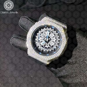 Charm_Jewells Luxury Stainless Steel <b>Watch</b> Square <b>Case</b> 42mm Analog Quartz Sapphire Crystal Luminous Unisex Fashion - Product Image 1