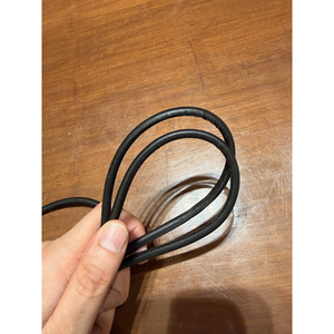 Vegan Plant-Based PU Leather-Look Bolo <b>Braided</b> Round Cords for Necklace & Bracelet Making Roll Packaging - Product Image 1