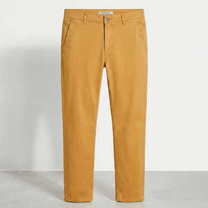 Pantalones Casuales de Algodón para Hombre, Estilo Chino, Frescos, Formales y de Lujo, para Verano, Venta al Por Mayor - Product Image 1