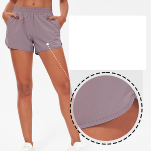 Quick Drying Marathon Women Running Performance Shorts Gym <b>Trousers</b> Side Slit Design Breathable Sports Clothing for Women - Product Image 2