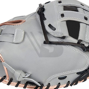2025 Professional-Level Performance Leather Baseball Catcher Gloves Heavy-Duty <b>Outdoor</b> Use with Waterproof & UV Protection - Product Image 3