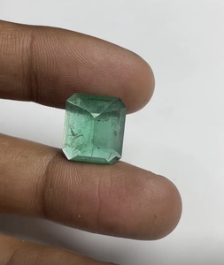 Émeraude naturelle de qualité supérieure de Zambie, pierre précieuse en vrac, pierre verte de haute qualité pour la fabrication de bijoux, bague, pendentif - Product Image 3