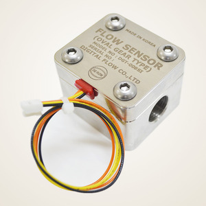 Capteur de débit numérique DGT-008SI, capteur de débit à engrenages ovales, acier inoxydable 316L, filetage interne PT 3/8 - Product Image 3