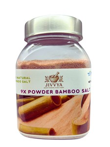 JIVVYA 9X Sal de Bambú y Pino en Polvo, Extracto Herbal en Forma de Cristal, Certificado GMP, Probado en Laboratorio, Proveedor a Granel - Product Image 1