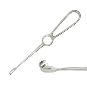 คราดโวล์กแมนแบบปลายทู่ 2 ง่าม สำหรับมืออาชีพ ใช้ซ้ำได้ – เครื่องมือทางการแพทย์เหล็กเยอรมันคุณภาพสูง สำหรับใช้กับผิวหนัง ศัลยกรรมกระดูก และการผ่าตัด - Product Image 2