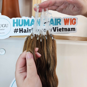 Extensions de cheveux au crochet, ondulations profondes, couleur naturelle, cheveux vietnamiens super bruts, extensions de cheveux pour la vente en gros - Product Image 4