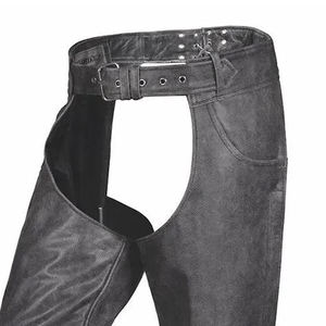 Guêtres complètes en cuir pour moto, équitation, ferme fermetures éclair, unisexe adulte, pour l'extérieur - Product Image 3