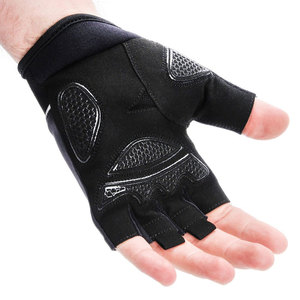 Unique Design Factory Made Breathable Mesh Custom Design <b>Bike</b> Riding Sport Shockproof Half <b>Finger</b> Cycling Cycling Gloves - Product Image 4
