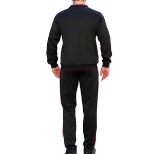 Ropa Deportiva Masculina de Alta Calidad, Conjunto Deportivo de Manga Larga de Color Sólido, Transpirable y Ligero, Diseño para Deportes de Invierno - Product Image 4
