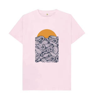 Camiseta Blanca de Hombre de Poliéster/Algodón 220g, Tejido de Punto, Personalizable con Diseño Gráfico, Cuello Redondo, Impresión por Transferencia de Calor - Product Image 3